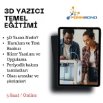 3D Yazıcı Temel Eğitimi